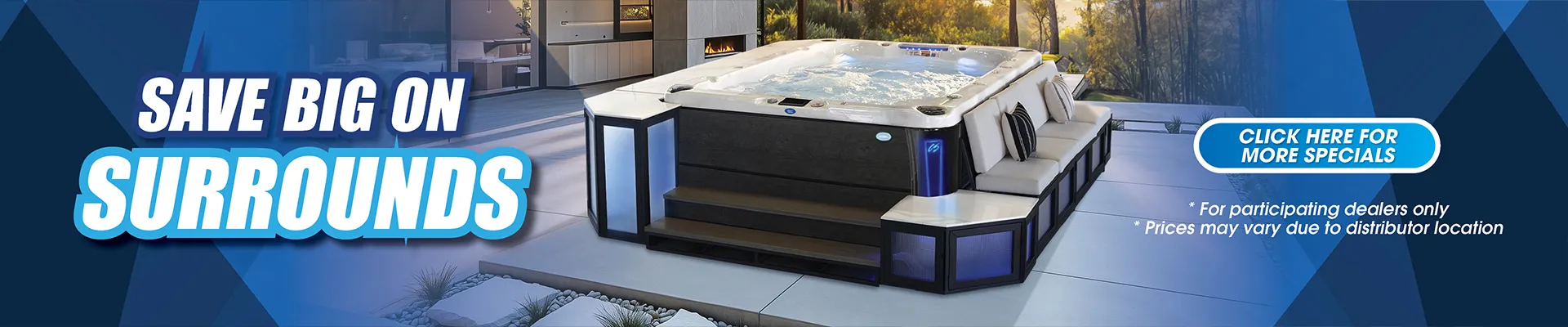 Calspas hot tub being used in a family setting - Mishawaka